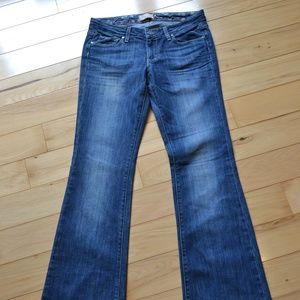 Paige premium Hollywood hills classic rise boot 28